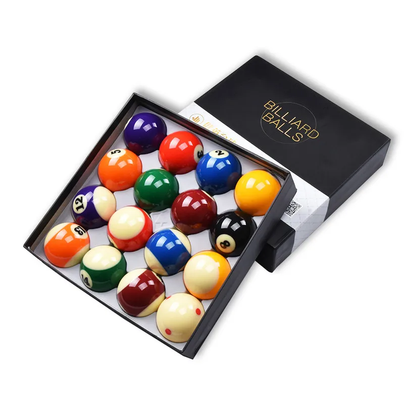 

Jianying Billiards Sixteen Balls American Black 8 Fancy Nine Balls 16 Colorful Snooker Billiards Black Eight Billiards