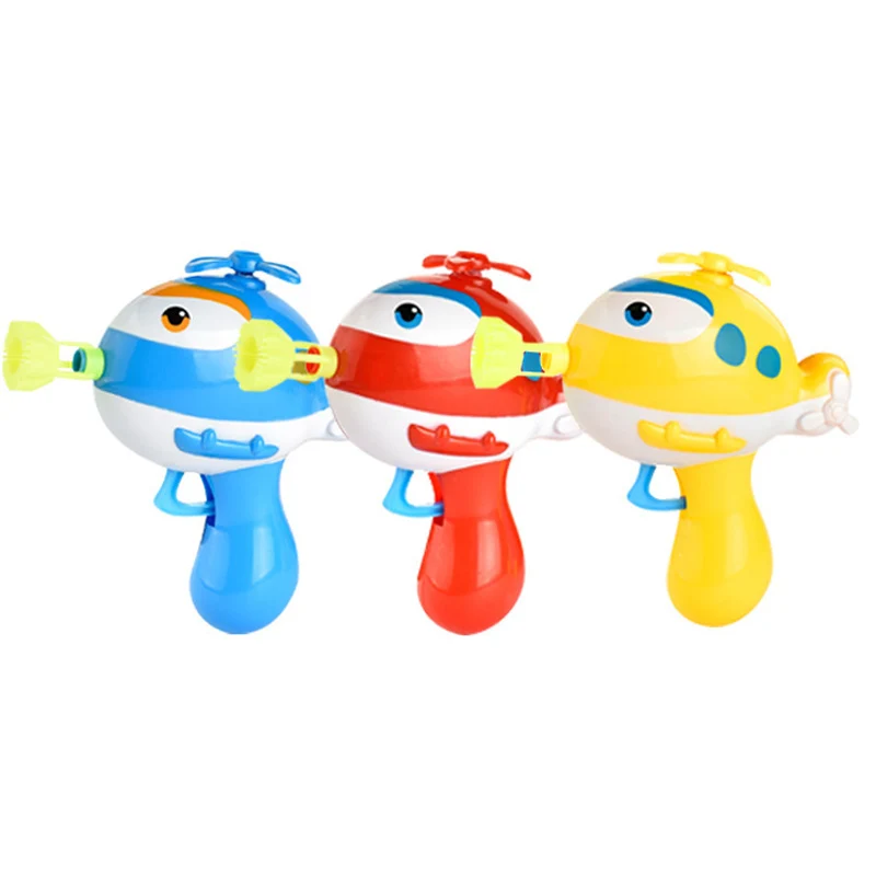 1pcs Kids Soap Water Bubble Gun Cartoon Animal Model Bubble Blower Machine Toy For Kids Children Water Gun juguete Gift