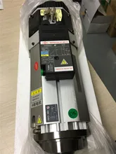 9KW Air cooled ATC Spindle Motor BT30 ISO30 220V 12000 24000rpm 6 4Nm 22A Short Head