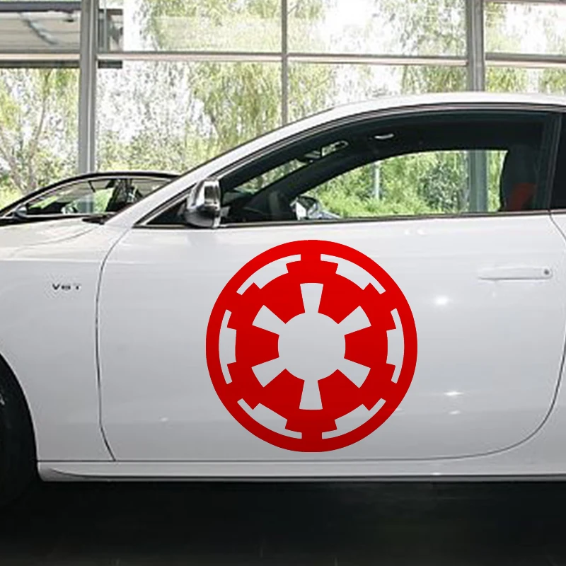 58 см x 2 Star Wars Галактическая Империя Логотип Символ (один для каждой стороны)
