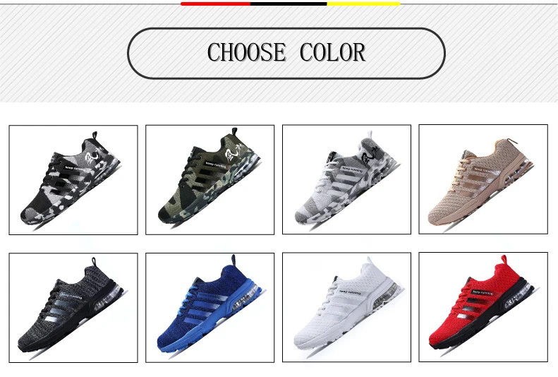 Unisex Comfortable Non-slip Outdoor Men Sneakers Trainer Shoes Women Breathable Good Quality Running Shoes Big Size 36-46 (3)