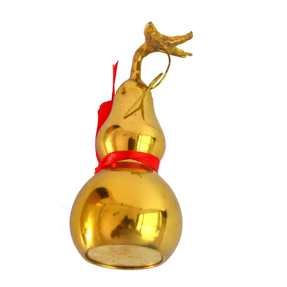 Feng Shui Brass Ву Лу/Hu Lu Gourd 4 &quotM5036 4|bracelet pendrive|bracelet sayingsbracelet religious |