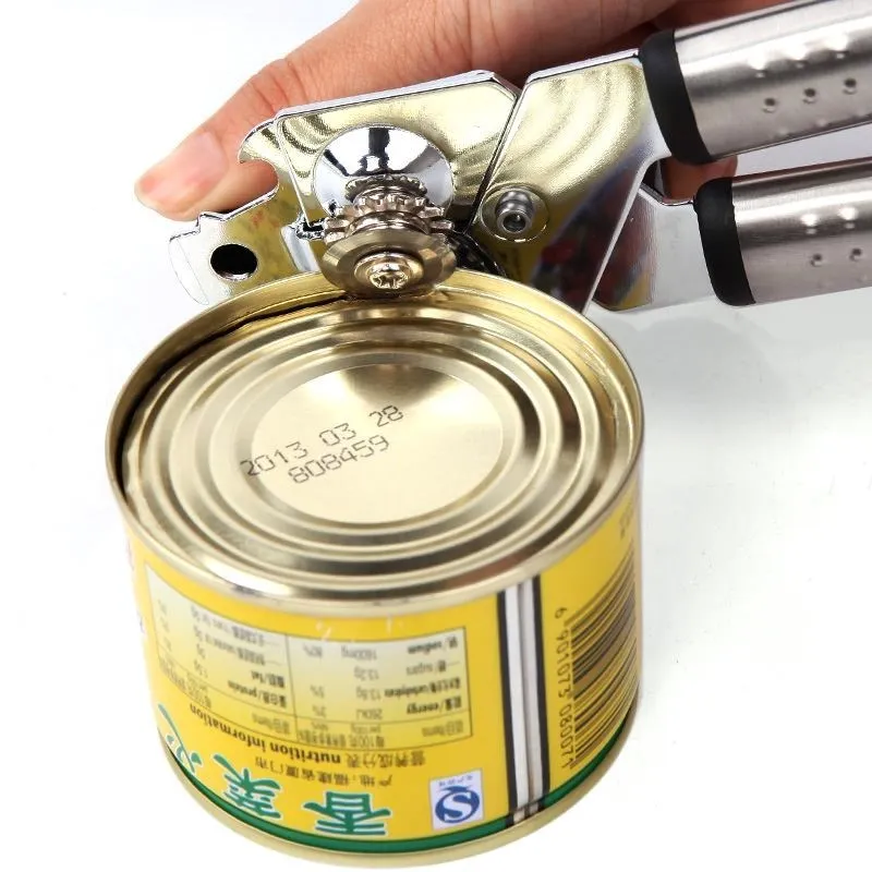 can opener Stainless steel easy to use operation multifunctional tin