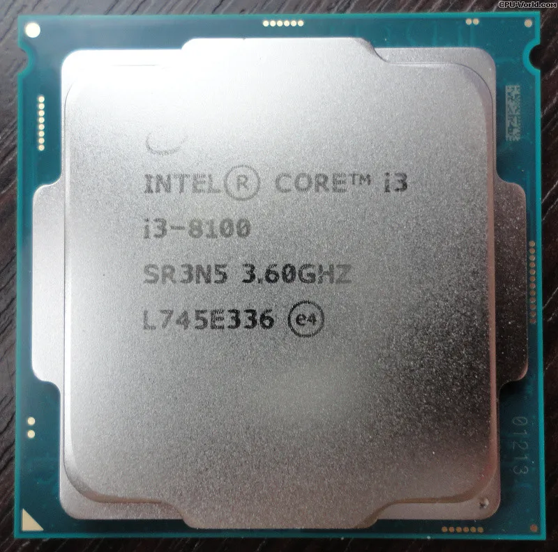 Intel Core i3 8100 процессор 3 6 ГГц Мб кэш 4 ядра LGA 1151 SE3N5 Desktop I3-8100 | Компьютеры и офис