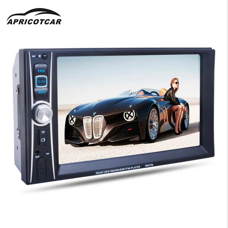 

Auto HD Car Player Bluetooth Car Video Player U Disk TF 6.6 Inch Mobile Phone Hands-free Internet R Multifunctional Car Screen