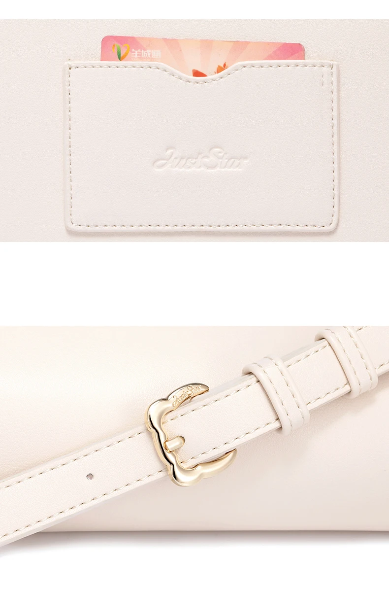 Just star women leather shoulder bag 9