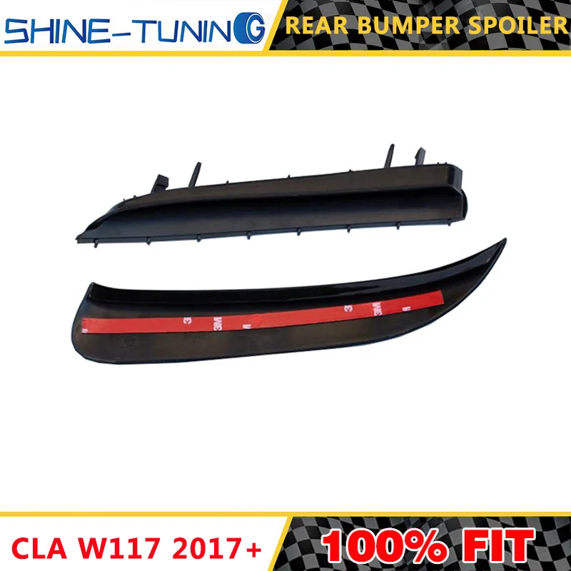 Для нового заднего бампера CLA class W117 спойлер aero kit лезвие CLA200 CLA250 CLA220 (с спортивным