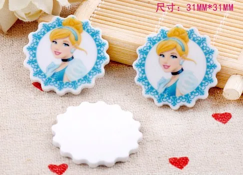 

ribbons 30 pcs cartoon planar resin ribbon PR 458