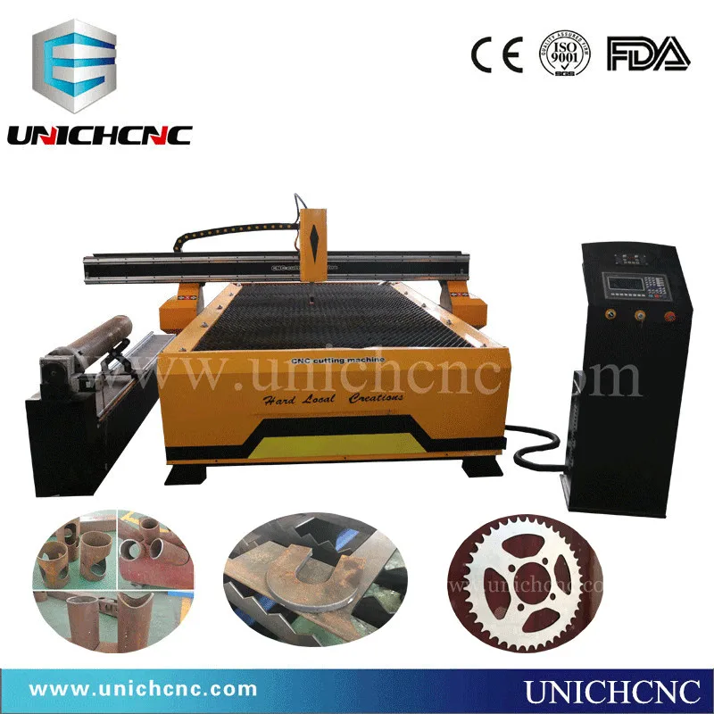 UNICHCNC heavy duty plasma cutting cnc cutter 1530 with rotary axis | Инструменты