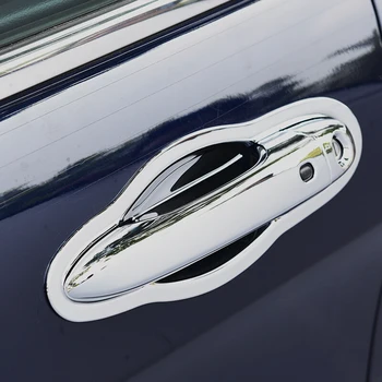 

ABS Chrome FOR Jeep Cherokee KL 2014 2015 2016 2017 2018 Car Door protector handles bowls frame Cover Trim 16PCS/SET