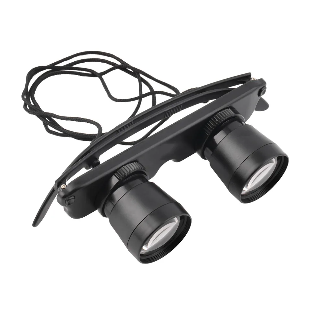 NEW 3x28 Magnifier Glasses Style Outdoor Fishing Optics Binoculars Telescope Hot