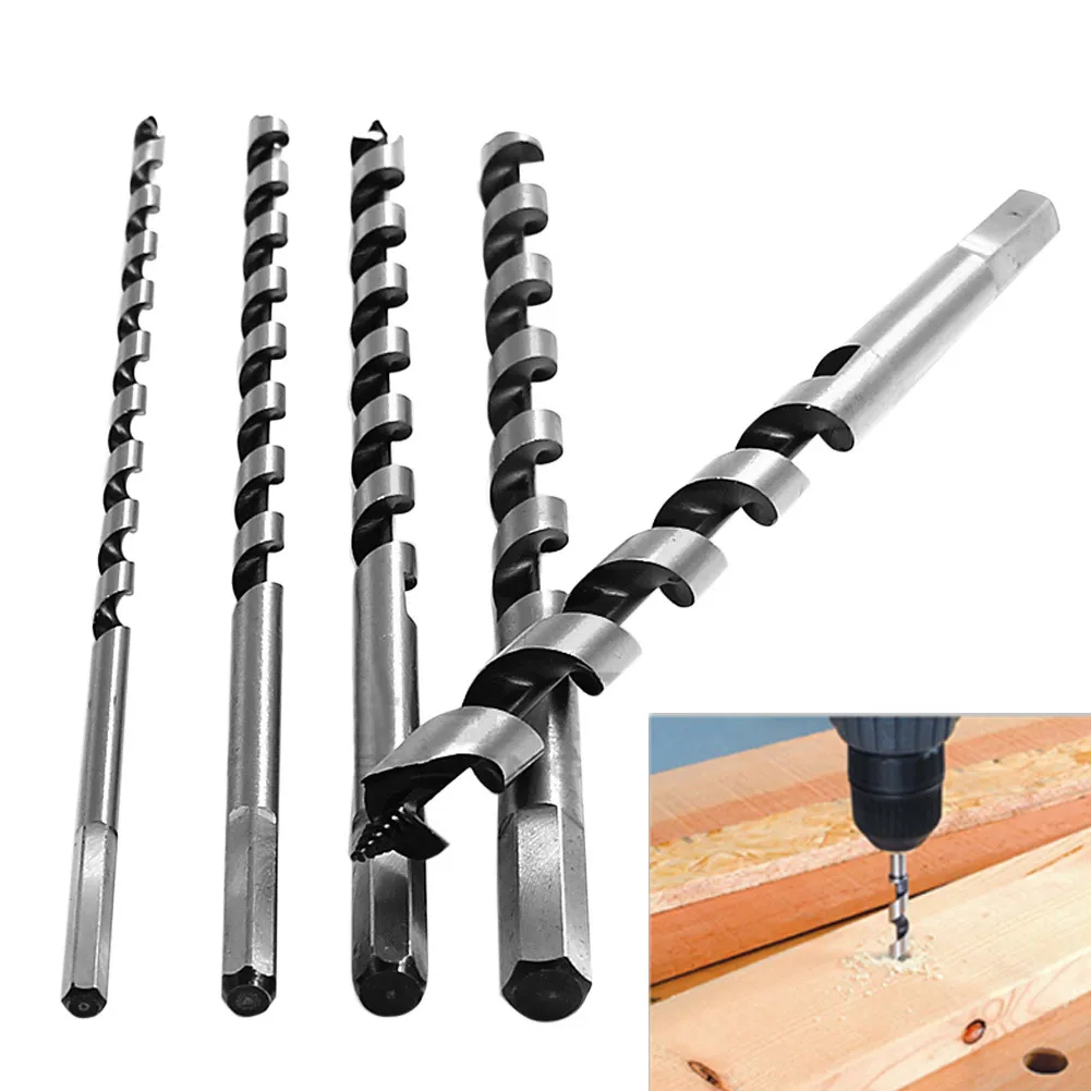 Hex shank 10mm x 235mm Top Quality Wood Walleted Details about   Auger drill bit 