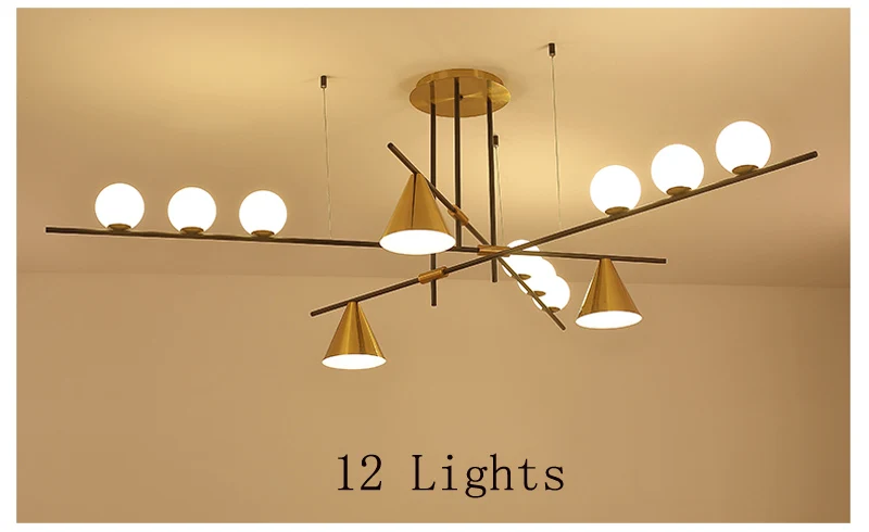 Скандинавский простой подвесной светильник для гостиной, лампа для ресторана, современный подвесной светильник для бара, для столовой, спальни, светодиодный подвесной светильник
