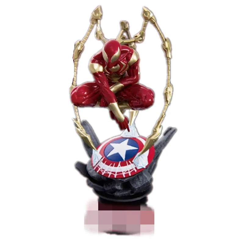 

Avengers:Infinity War Superhero Iron Spider-Man Scene Statue PVC Action Figure Model Toy X751