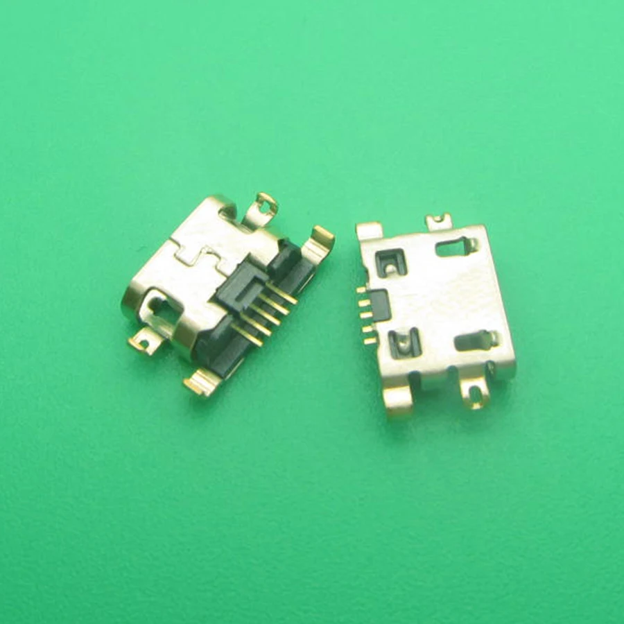 2 шт. разъем USB B типа мама Для DOOGEE F5 HOMTOM HT5 Jack 5 контактный для зарядного порта мини