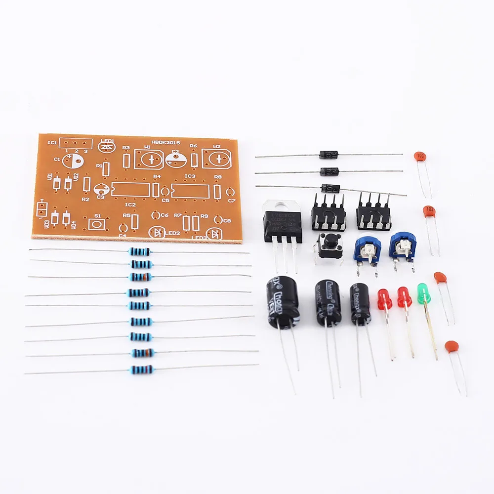 Dc 15v Ne555 Trigger Circuit Electronic Components Diy Kit Dc 12v Multistage Amplifier Circuit Electronic Components Suite Instrument Parts Accessories Aliexpress