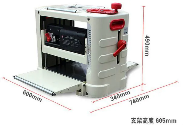 Электрический строгальный станок деревообрабатывающий односторонний строгальный станок/строгальный станок 1"(330 мм) Электрический строгальный станок