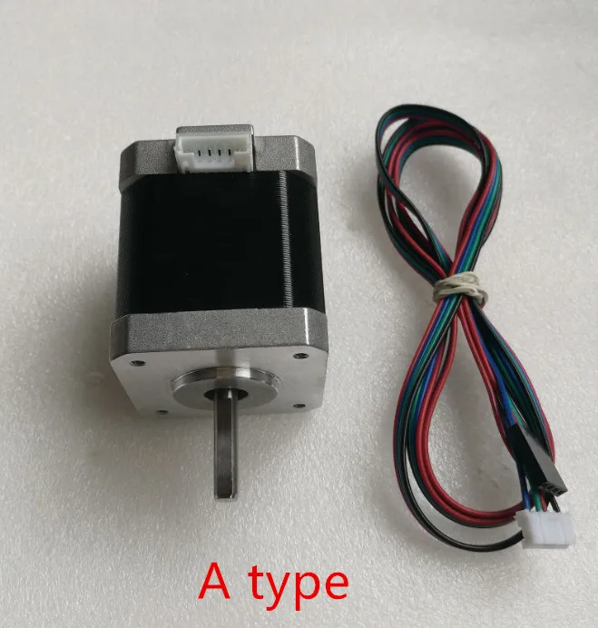 

3d print motor 52N.cm 48mm nema17 stepper 42 42BYGH 1.3A for mill cnc engraving machine 17HS8402 1pcs