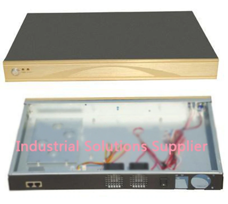 

NEW 1U Server 1U Computer Case Firewall Short Computer Case Aluminum Drawing Exquisite