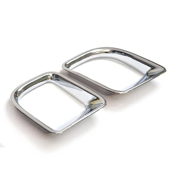 

Front Fog Light Lamp Cover Frame Trim Chrome 2pcs For Toyota Land Cruiser LC200 2012-2015