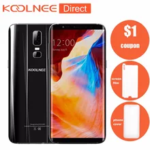 Купить Новый koolnee K1 открыл мобильный телефон Android MTK6750T Восьмиядерный 6.01 «4 ГБ Оперативная память 64 ГБ Встроенная память 1080 х 2160 пикселей 4 г LTE смартфон