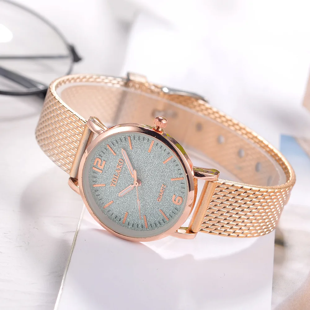

Relogio feminino Women's Casual Quartz Plastic Leather Band Starry Sky Wrist Watch Luxe Femmes Montres