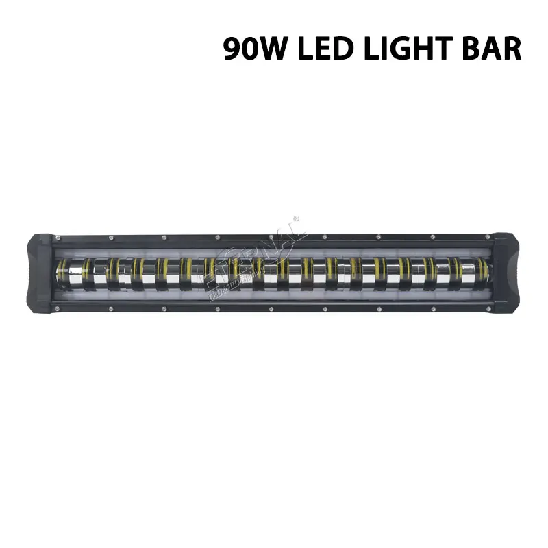 

4pcs 90W led light bar tractor light farm machinery truck trailer equipment led work light high power driving flood lamp