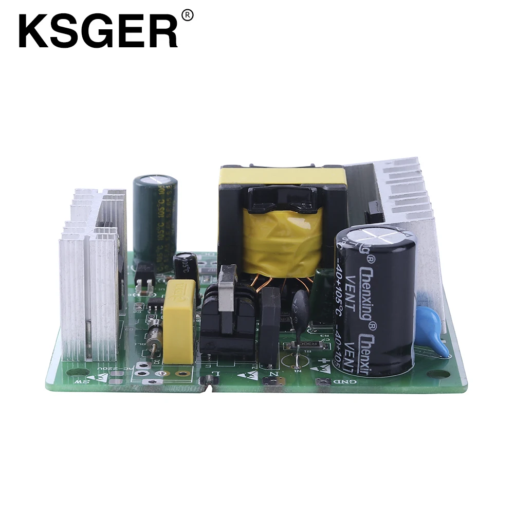 KSGER STM32 STC OLED 96 Вт 5A T12 DIY электрическая паяльная станция источник питания для горячего воздушного пистолета паяльная станция