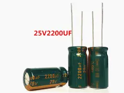 Xnwy емкость 25v2200uf электролитический конденсатор 10*20