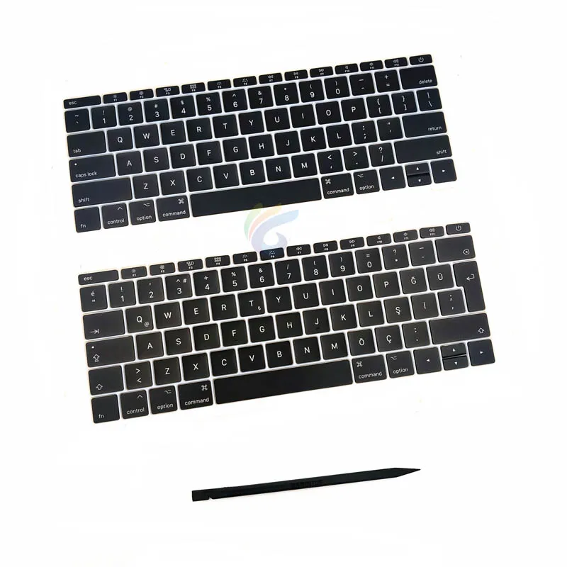 A1708 клавишная крышка с белым зажимом для Macbook Pro 1" retina Key cap US/UK/французский/испанский/немецкий/японский/итальянский/Корейский