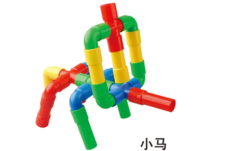 Пластиковые Соединительные трубы строительные блоки туннель мрамор бегущие блоки DIY блоки конструктора Детский обучающий ремесло детская игрушка для подарка