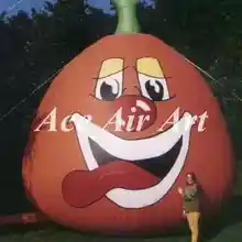 20 футов гигантский Забавный надувной Хэллоуин реклама Тыква улыбающееся лицо надувной воздушный шар в виде тыквы для продажи