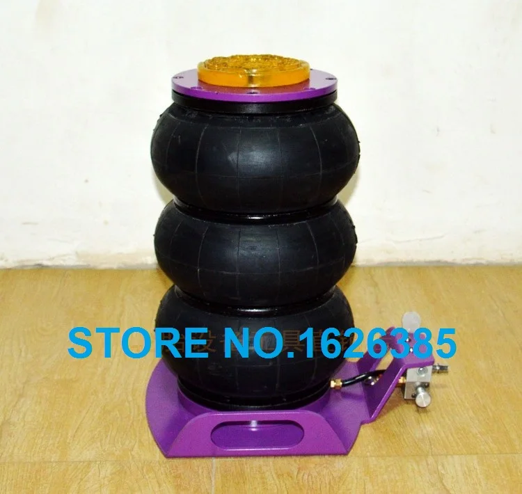 3Ton portable handhold Air impact floor lifting balloon jack auto truck