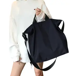Нейлоновая Женская дорожная сумка, чемодан, Женская Портативная сумка на плечо, дорожная сумка для женщин 18 T