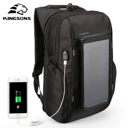 Качественный вместительный рюкзак с солнечной батареей