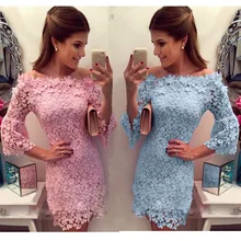 2018 New Arrivals sexy lace slash neck dress vestidos femininos Women's Clothing Women dress 2018 New Arrivals sexy lace slash neck dress vestidos femininos Women's Clothing Women dress