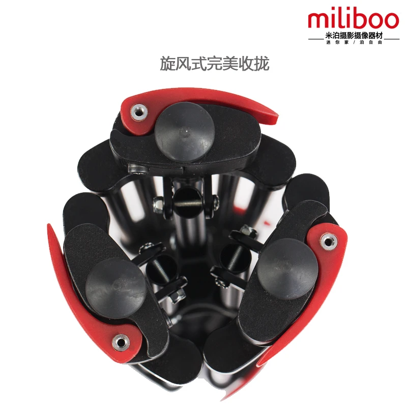  miliboo Aluminum Alloy MTT604A Portable Tripod For SLR Camera Tripod Fluid Head Monopod Load Bearin