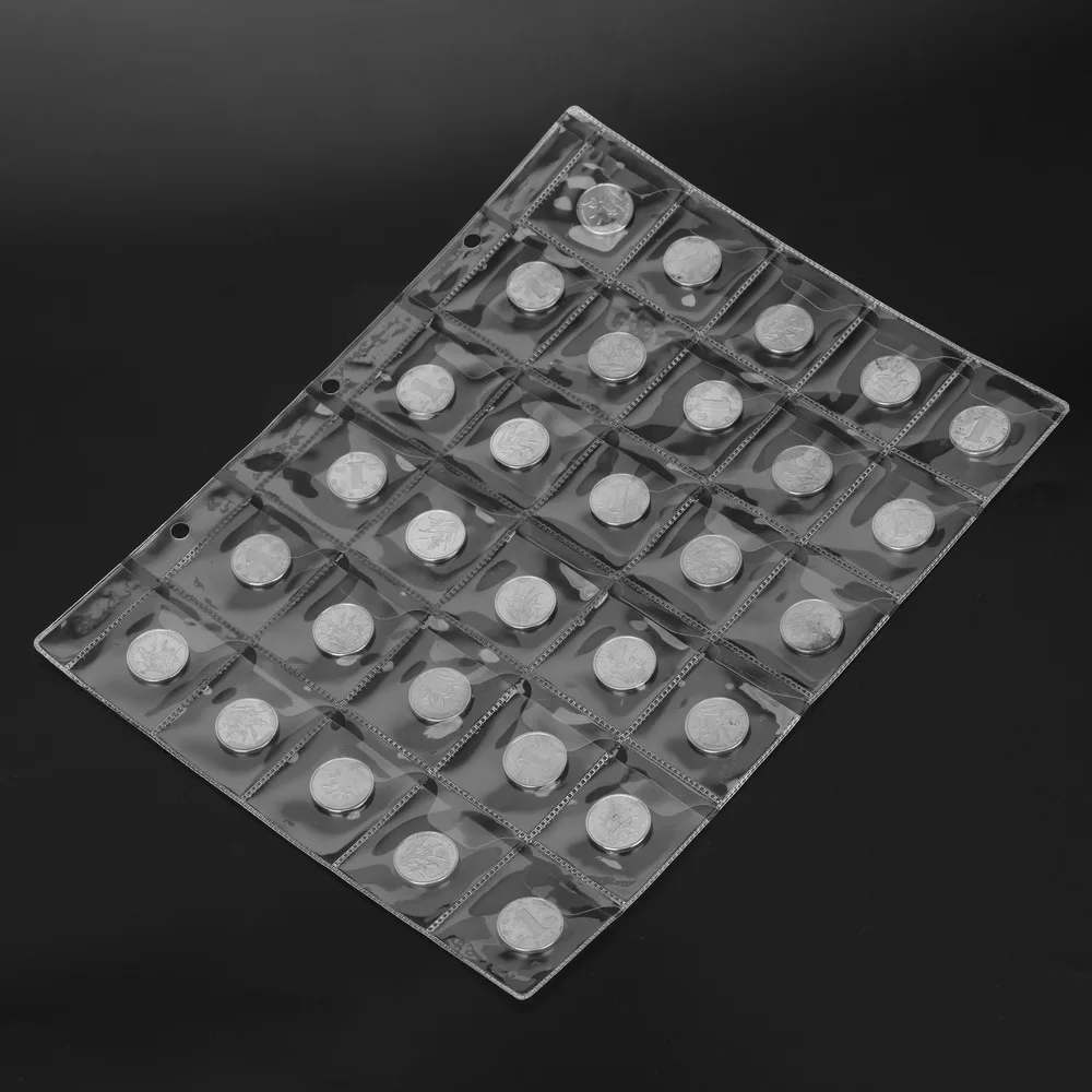 

20/30/42 Pockets Coins Collection Album Collection Money Album Case Mini Penny Coin Storage Albums Classic Coin Holder Sheet