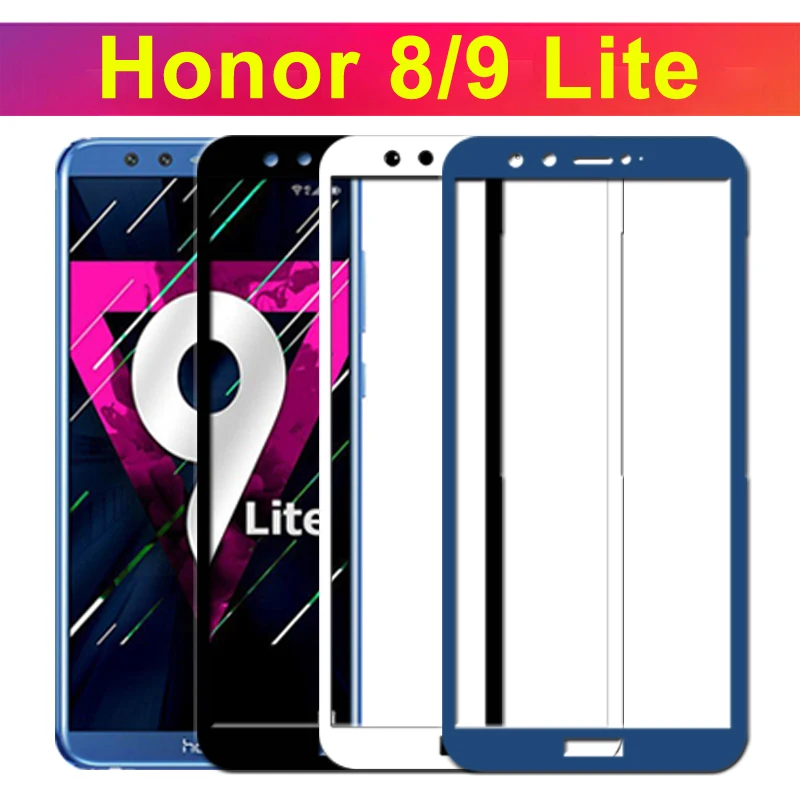 Защитное стекло Honor 9 Lite закаленное 8 протектор экрана для Huawei 9lite Hono Honer Light Armor Honor9