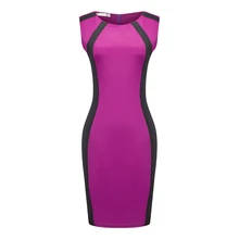 Red Pencil Dress Sexy Womens Summer Sleeveless Slim Elegant Formal Long Office Ladies Plus Size Bodycon Work Dresses Female