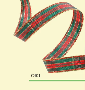 

100yards/roll 5/8 Inch(15mm) England Plaid Ribbons For Decoration