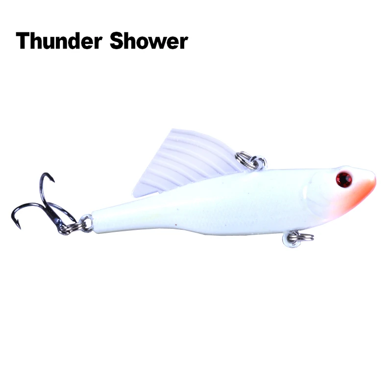 ThunderShower, 1 шт., 65 мм, 17 г, жесткая рыболовная приманка для подледной рыбалки, Приманка VIB, с свинцом, для дайвинга, для зимней рыбалки