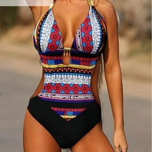 Брендовые пикантные богемные Одна деталь Бюстгальтеры для женщин комплект Купальники для малышек женщин Монокини плюс размер Купальники для малышек Женская одежда Одна деталь купальный костюм