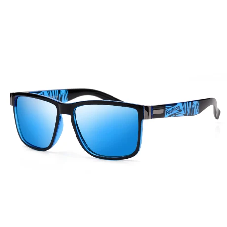 Фирменный дизайн, поляризационные солнцезащитные очки для мужчин, водительские оттенки, Мужские Винтажные Солнцезащитные очки для мужчин, Spuare, зеркальные, летние, UV400 Oculos De Sol - Цвет линз: C03