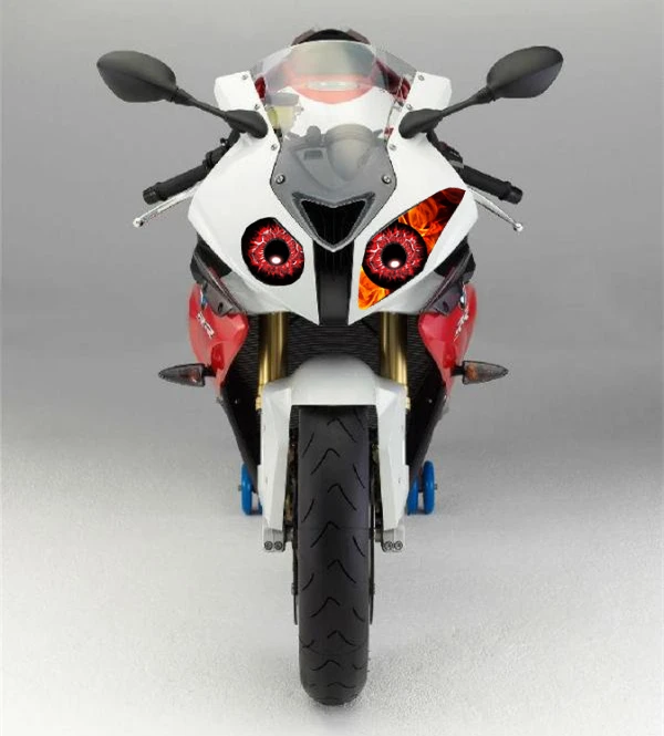 Для BMW S1000RR 2010-, 11, 12, 13 лет, Аксессуары для мотоциклов передний обтекатель наклейка на фару охранник Стикеры - Название цвета: 2