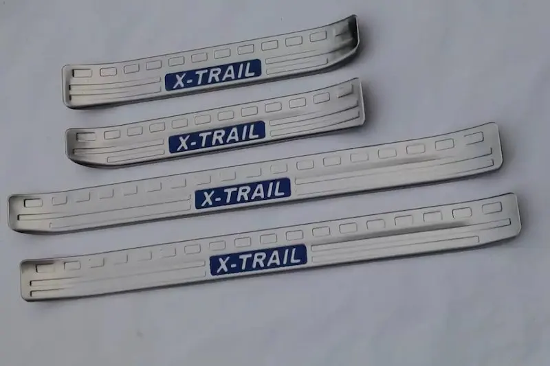 Для до Nissan X-Trail T32 порога Накладка крышки Добро пожаловать педаль отделкой X Trail Нержавеющая сталь Car аксессуары для стайлинга
