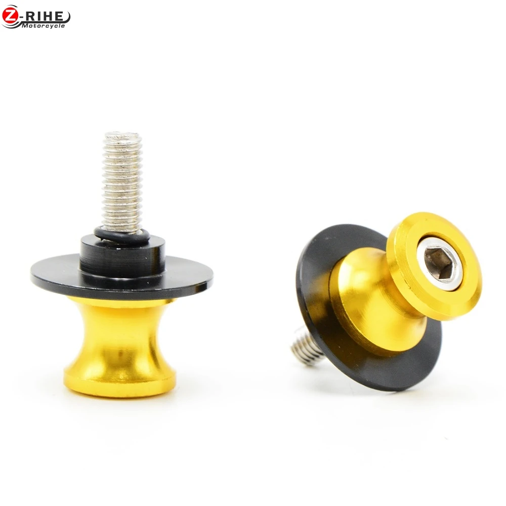 

Motorcycle Accessories CNC Aluminum Black Swingarm Spools slider stand screws For SUZUKI DL650 V-STROM GSX 600F/750F KATANA Moto
