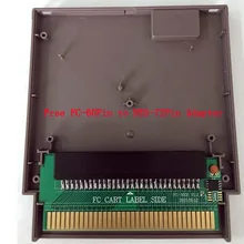 FC-60Pins к NES-72Pins адаптер PCBA с чипом CIC, NES 72 булавки игровой картридж Замена пластиковый корпус