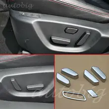 Матовый Хром Интерьер картридж переключатель регулировки крышка планки для Mazda6 GJ ATENZA Mazda 6 M6