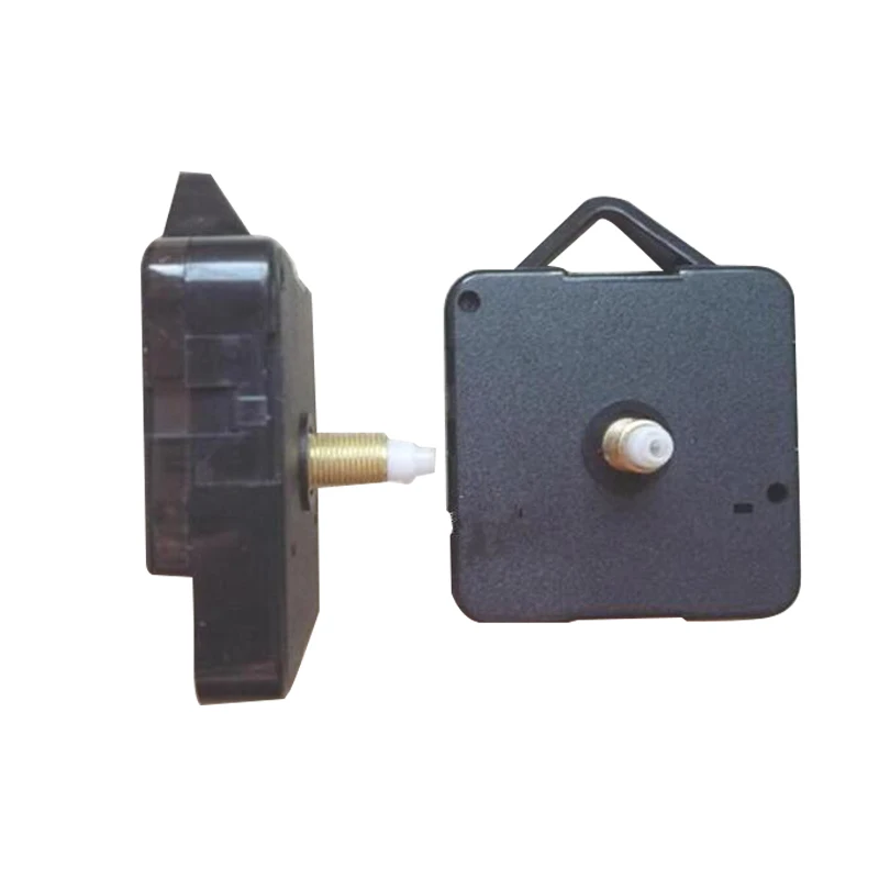 

1 set DIY Household clock accessories short Quartz Clock Movement Kit Spindle Mechanism shaft with black small hands